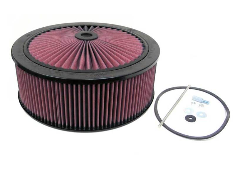 K&N Engineering K&N X-Stream Top Assembly 12in ID 7.313in Neck Flange 5in Height - Red Filter