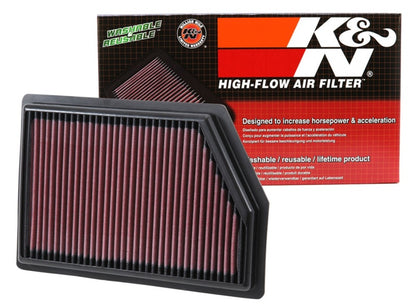 K&N Engineering K&N Replacement Panel Air Filter for 2014 Jeep Cherokee 2.4L/3.2L