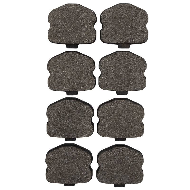 R1 Concepts R1 06-13 Chevrolet Corvette Rear Semi Met Brake Pads