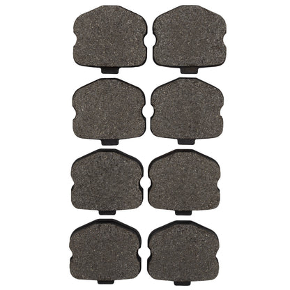 R1 Concepts R1 06-13 Chevrolet Corvette Rear Semi Met Brake Pads