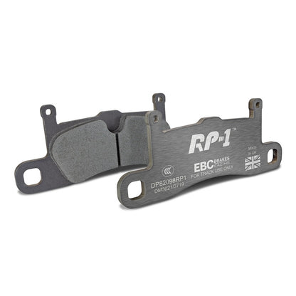 EBC Racing 12-15 Porsche 911 (991) Carrera 3.4L (Cast Iron Rotors Only) RP-1 Race Rear Brake Pads