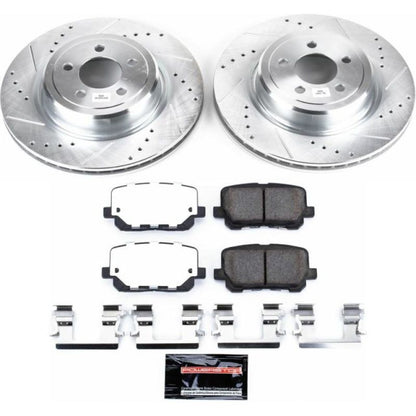 PowerStop Power Stop 14-19 Dodge Charger Rear Z26 Street Warrior Brake Kit
