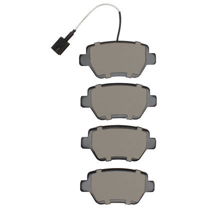 R1 Concepts R1 14-16 Maserati Ghibli Rear Euro Ceramic Brake Pads