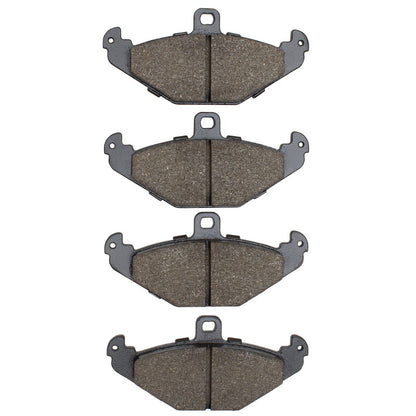 R1 Concepts R1 97-11 Tesla Roadster Rear Semi Met Brake Pads