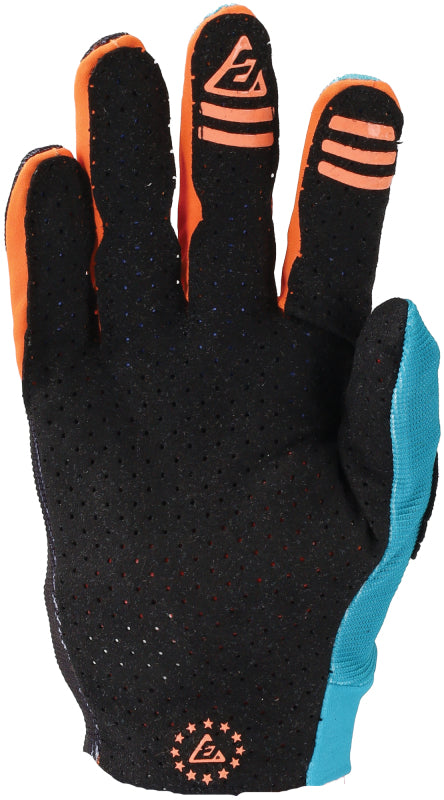 Answer Aerlite Nitro Gloves Black/Astana/Hyper Orange Youth - Small