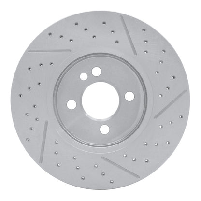 DFC 07-15 Mini Cooper Clubman Front Drilled and Slotted Brake Rotor