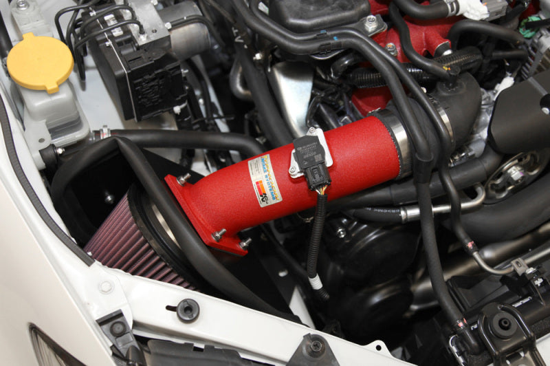 K&N Engineering K&N 08-11 WRX/STi 2.5L H4 Red Typhoon Short Ram Intake