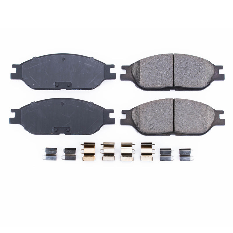 PowerStop Power Stop 99-03 Ford Windstar Front Z17 Evolution Ceramic Brake Pads w/Hardware
