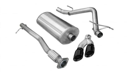 CORSA Performance Corsa 2009-2009 Chevrolet Silverado Crew Cab/Short Bed 1500 4.8L V8 Black Sport Cat-Back Exhaust