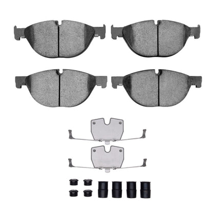 DFC 09-18 BMW 550I Xdrive Front EURO 5000 Ceramic Brake Pads and Hardware Kit