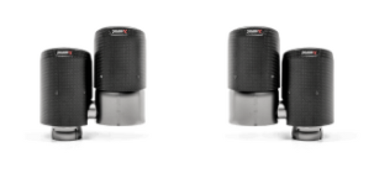 Akrapovic Akrapovic 17-18 Porsche Panamera Turbo Tail Pipe Set (Carbon)