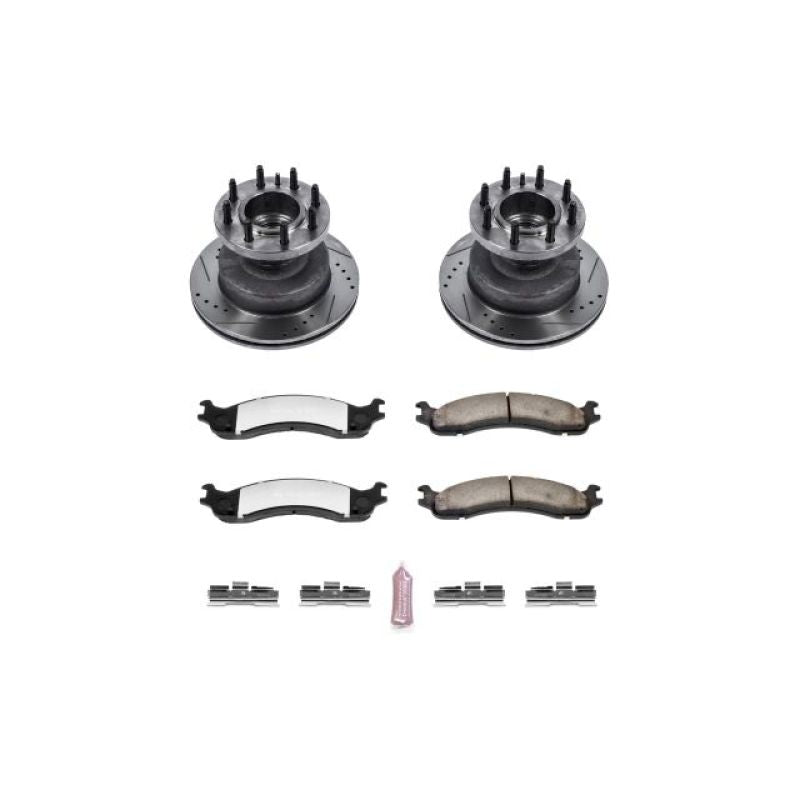 PowerStop Power Stop 03-07 Ford E-450 Super Duty Front Z36 Truck & Tow Brake Kit