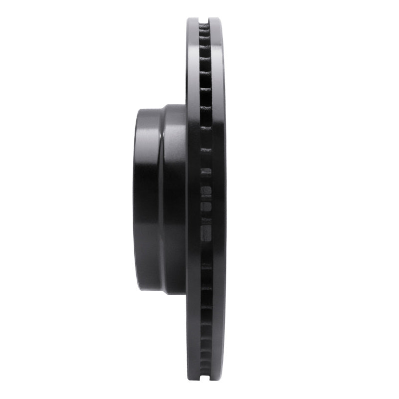 R1 Concepts R1 06-09 Land Rover Range Rover Front Right Drilled & Slotted Black Brake Rotor