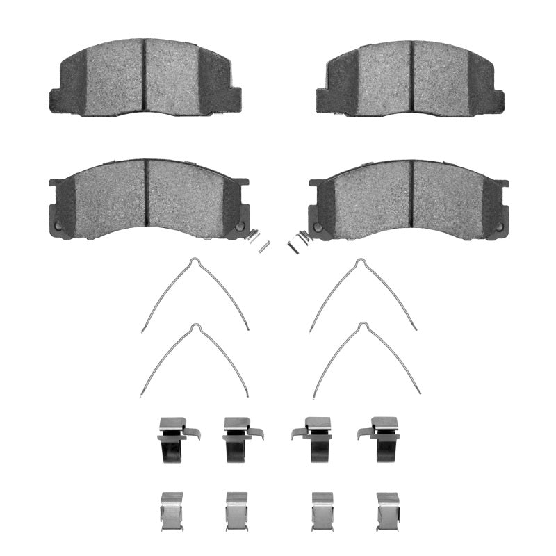 R1 Concepts R1 1991-1996 Toyota Previa Front R1 Ceramic Pads & Hardware Kit
