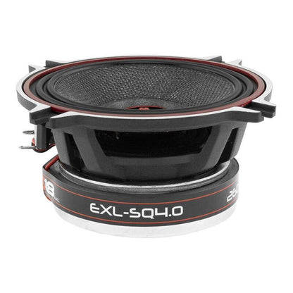 DS18 4in 60 Watts RMS 3 ohm 2-Way Coaxial Speakers And Component System w/ Fiberglass Cone
