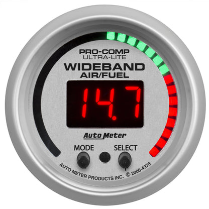 Autometer Ultra-Lite 52mm Wideband Air/Fuel Gauge