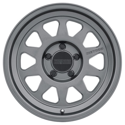 Method Wheels Method MR316 17x8.5 0mm Offset 5x150 110.5mm CB Gloss Titanium Wheel