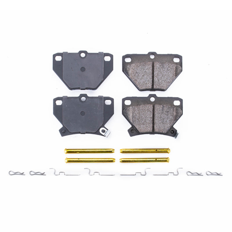 PowerStop Power Stop 03-06 Pontiac Vibe Rear Z17 Evolution Ceramic Brake Pads w/Hardware