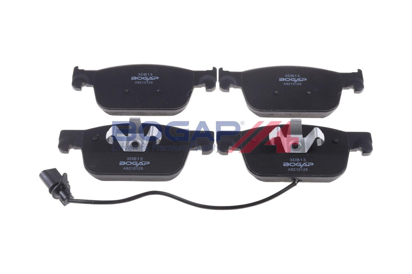 BOGAP A8210125 Brake Pad Set, Disc Brake