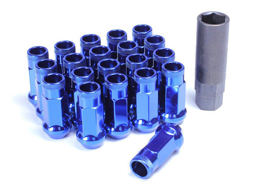 MUTEKI 32906U LUG NUTS KIT SR48 12X1.50 48MM BLUE (OPEN END)