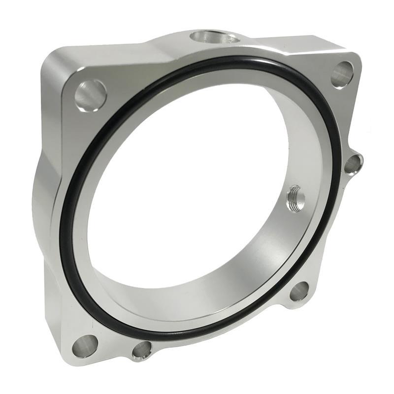 Torque Solution Throttle Body Spacer 2013+ Hyundai Genesis Coupe 2.0T  - Black