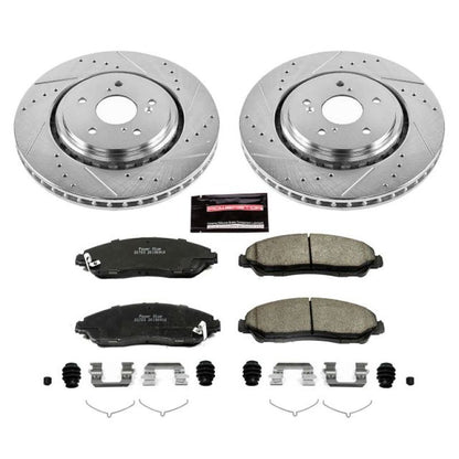 PowerStop Power Stop 14-16 Acura MDX Front Z23 Evolution Sport Brake Kit