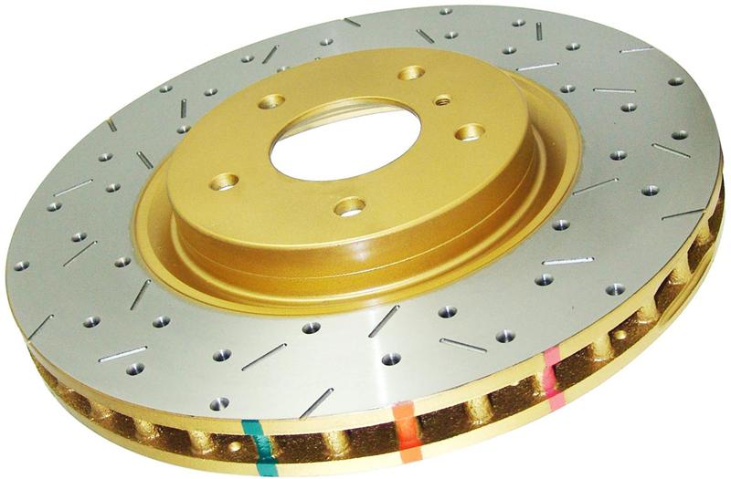 DBA 13-19 Lexus ES300h Front 4000 Series Drilled & Slotted Rotor