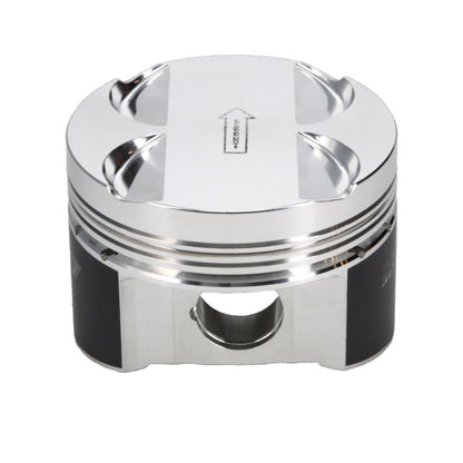 Manley Performance Manley 16+ Nissan VR30DDTT 86mm Bore Grade 2 10:1 CR -3.5cc Dome Flat Top Piston w/ Rings (SINGLE)