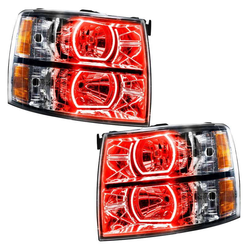 ORACLE Lighting Oracle 07-13 Chevrolet Silverado SMD HL - Square - ColorSHIFT w/ BC1 Controller