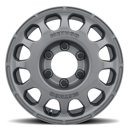 Method Wheels Method MR107 16x7 +45mm Offset 6x5.5 102mm CB Gloss Titanium Wheel