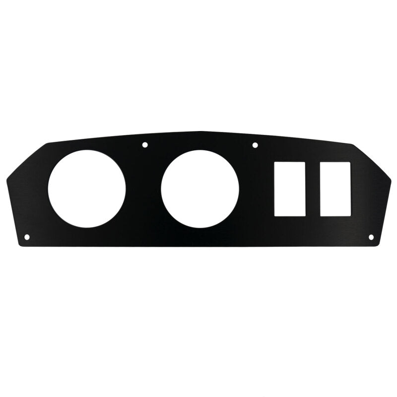 Autometer CAN-AM 12-18 Maverick / 10-20 2 Gauge and 2 Switch Dash Panel (Fits 2-1/16in Gauges)