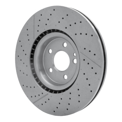 DFC 14-19 Mercedes-Benz GLA45 AMG Front Drilled and Slotted Brake Rotor