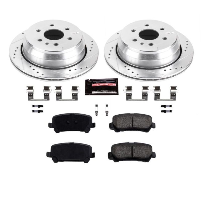 PowerStop Power Stop 15-18 Chevrolet Colorado Rear Z23 Evolution Sport Brake Kit