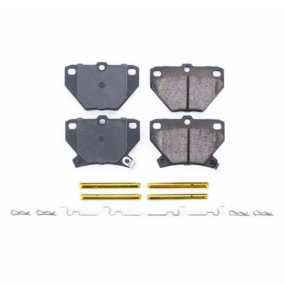 PowerStop Power Stop 03-06 Pontiac Vibe Rear Z17 Evolution Ceramic Brake Pads w/Hardware
