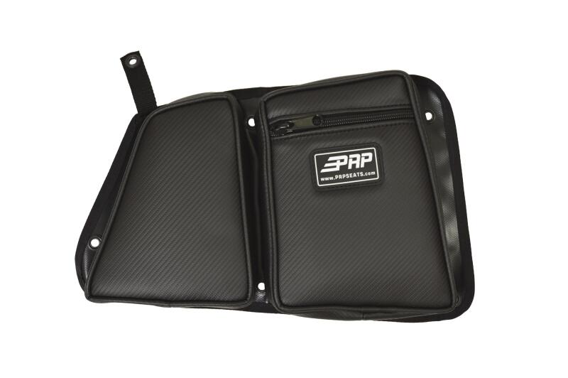 PRP Seats PRP Polaris RZR Rear Door Bag with Knee Pad for Polaris RZR/(Passenger Side)- Black