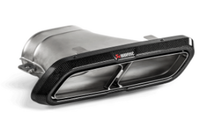 Akrapovic Akrapovic 2018 Mercedes Benz E63 (W213) Evolution Tail Pipe Set (High Gloss Carbon)