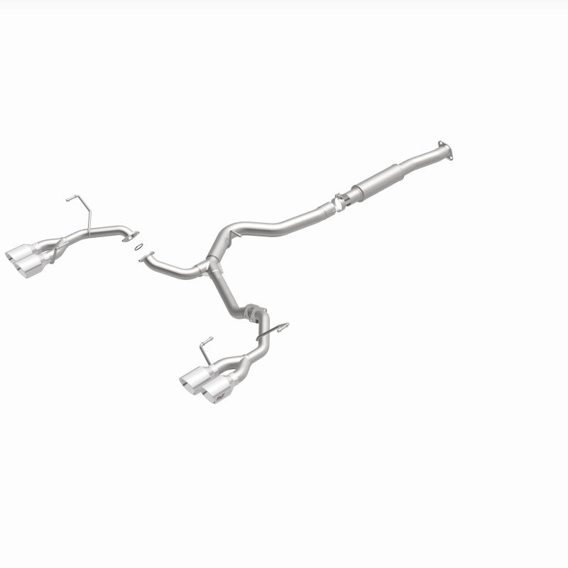 MagnaFlow SYS Cat-Back 15-17 Subaru WRX Sti 2.5L Polished 3in Tips