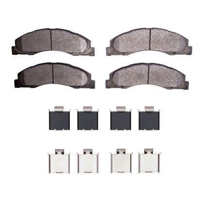 R1 Concepts R1 2008-2025 Ford E-450 Super Duty Front R1 Super Duty Pads & Hardware Kit