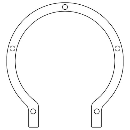Cometic Gasket Cometic Ford 59A Flathead V8 .015in Fiber Timing Cover Gasket