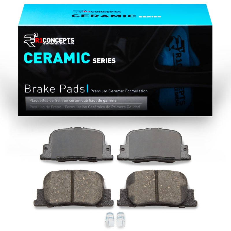 R1 Concepts R1 00-10 Toyota Camry Hybrid Rear Ceramic Brake Pads