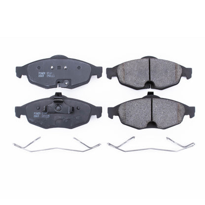 PowerStop Power Stop 01-06 Chrysler Sebring Front Z17 Evolution Ceramic Brake Pads w/Hardware