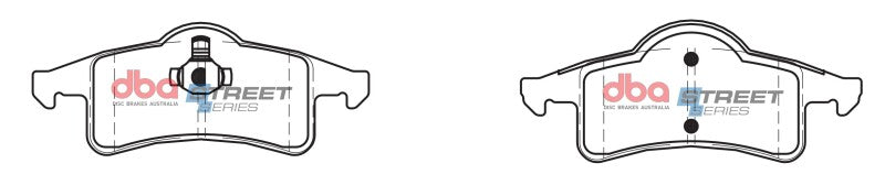 DBA 99-04 Jeep Grand Cherokee Street Series Rear Brake Pads