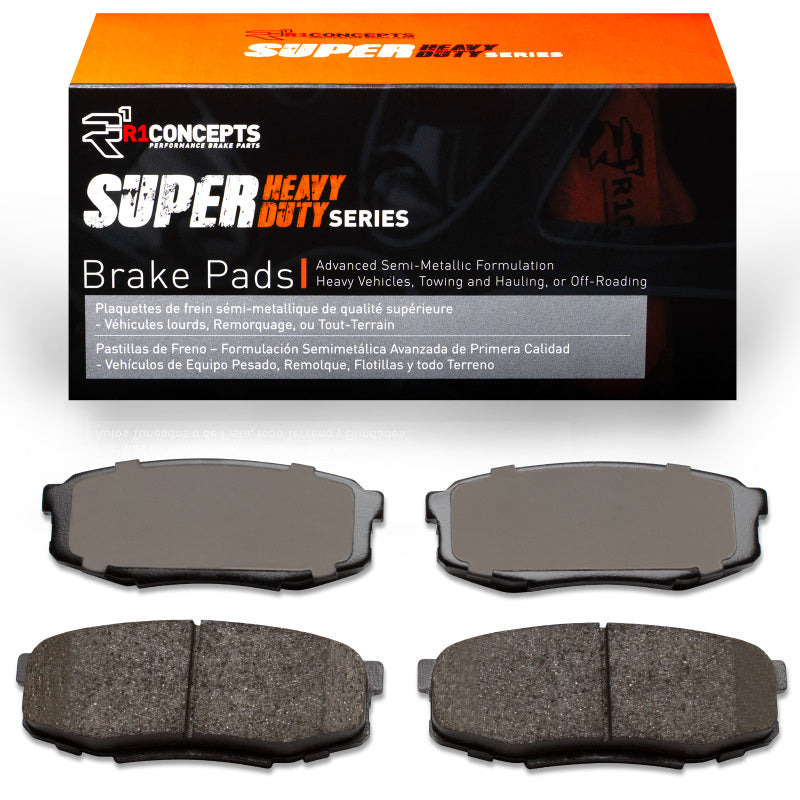 R1 Concepts R1 07-22 Toyota Sequoia Rear Super Duty Brake Pads