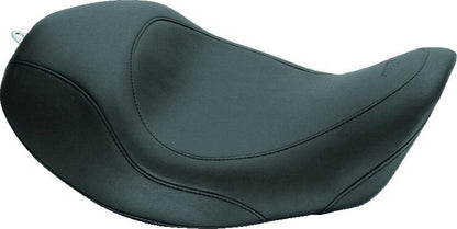 Mustang Motorcycle Mustang 06-17 Harley Dyna Wide Tripper Forward Solo Seat - Black