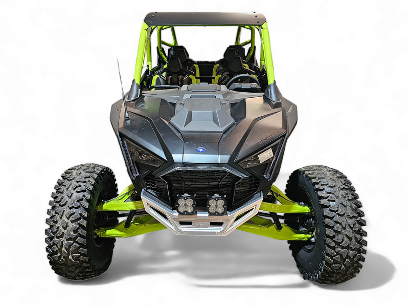 Elektric Off Road Elektric Offroad 2022-2025 Polaris Rzr Pro R/ Pro S/Turbo R Billet Front Winch Bumper Anodized Clear