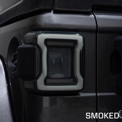 Form Lighting 2018-2023 Jeep Wrangler LED Tail Lights Smoke (Pair)