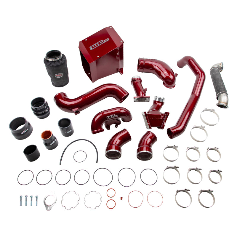 Wehrli 06-07 Chevrolet 6.6L Duramax LBZ Stage 3 High Flow Bundle Kit - Bengal Red