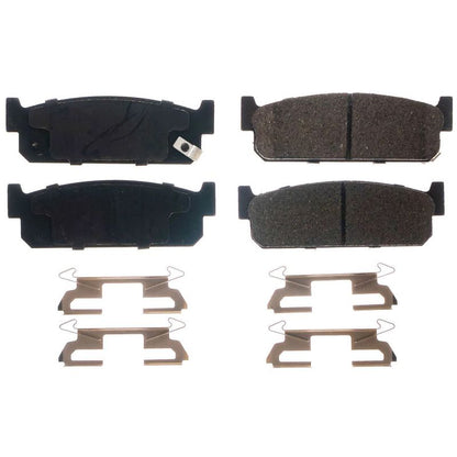 PowerStop Power Stop 93-97 Infiniti J30 Rear Z17 Evolution Ceramic Brake Pads w/Hardware
