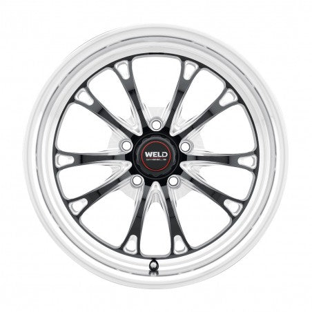 Weld S15770045P40 Belmont Drag S157 Wheel 17x10 5x112 ET40 BS7.1 Gloss Black MIL - DIA