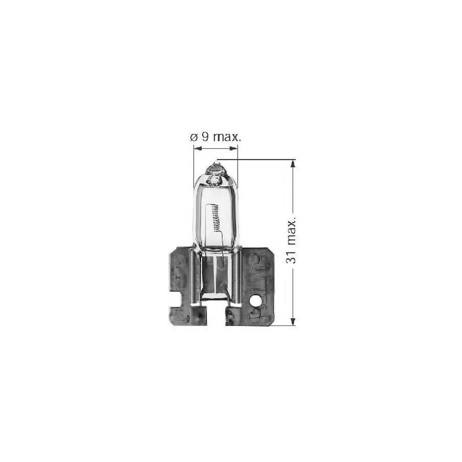 Beru 112552 Fog Light Bulb
